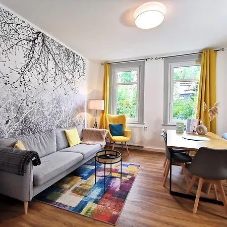 Bohnapartments - Stadtblick Zechenhaus - Balkon - Gratis Parkplatz - Wlan - Sehr Ruhig - Barrierearm Ilmenau Exterior foto