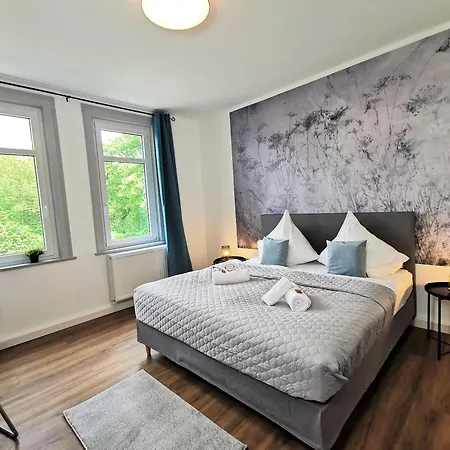 Bohnapartments - Stadtblick Zechenhaus - Balkon - Gratis Parkplatz - Wlan - Sehr Ruhig - Barrierearm Ilmenau Exterior foto