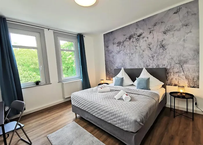 Bohnapartments - Stadtblick Zechenhaus - Balkon - Gratis Parkplatz - Wlan - Sehr Ruhig - Barrierearm